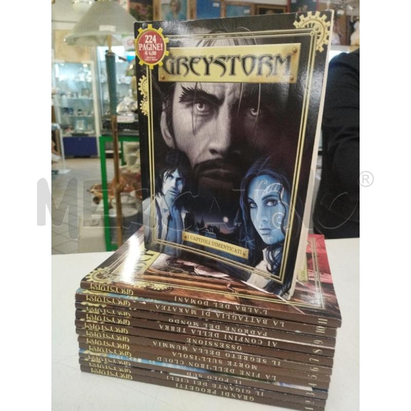 FUMETTI COLLEZIONE PZ. 12 GREYSTORM | Mercatino dell'Usato Roma zona marconi 1