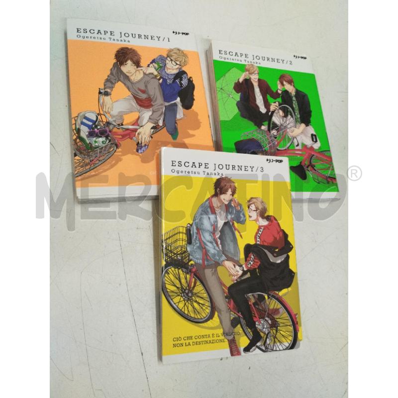 FUMETTI MANGA ESCAPE JOURNEY 3 VOLUMI | Mercatino dell'Usato Roma zona marconi 1
