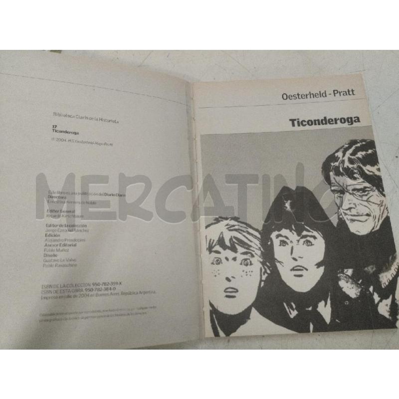 FUMETTO 17. TICONDEROGA | Mercatino dell'Usato Roma zona marconi 4