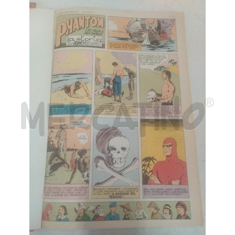 FUMETTO RACCOLTA L'UOMO MASCHERATO  PHANTOM | Mercatino dell'Usato Roma zona marconi 1