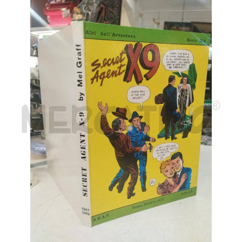 FUMETTO SECRET AGENT X9 1947/1948 | Mercatino dell'Usato Roma zona marconi 1