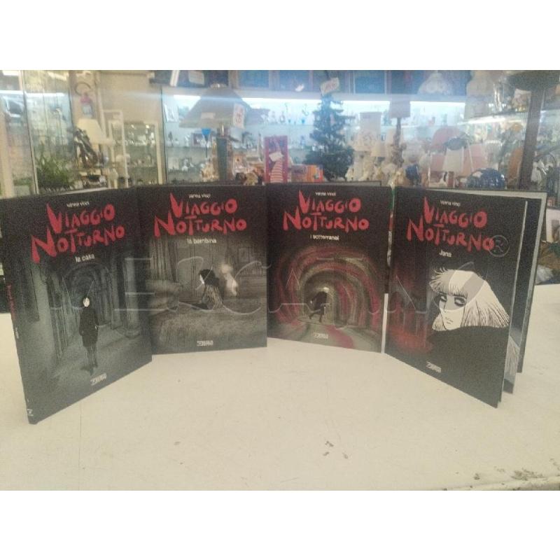 FUMETTO VIAGGIO NOTTURNO 4 VOLUMI | Mercatino dell'Usato Roma zona marconi 1