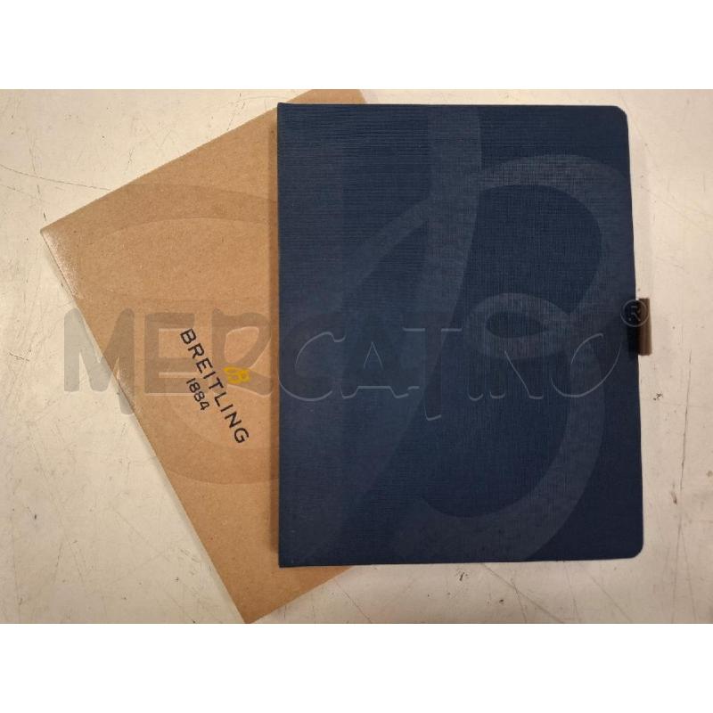 GADGET BREITLING 1884 QUADERNO RIGHE C/BLU  | Mercatino dell'Usato Roma zona marconi 1