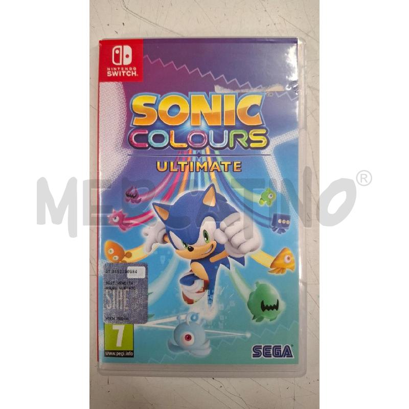 GAME NINTENDO SWITCH SONIC COLOURS ULTIMATE | Mercatino dell'Usato Roma zona marconi 1