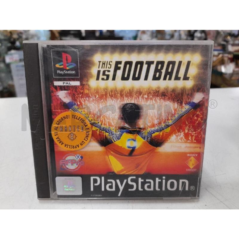 GAME PS1THIS IS FOOTBALL | Mercatino dell'Usato Roma zona marconi 1