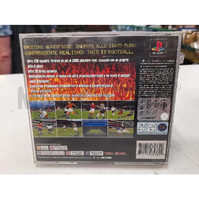 GAME PS1THIS IS FOOTBALL | Mercatino dell'Usato Roma zona marconi 2