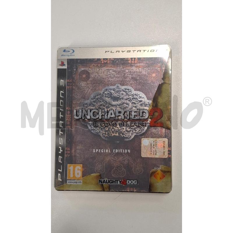 GAME PS2 UNCHARTED 2 ILCOVO DEI LADRI - SPECIAL EDITION | Mercatino dell'Usato Roma zona marconi 1