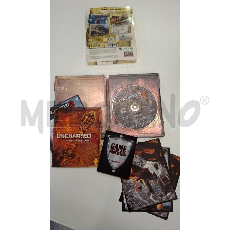 GAME PS2 UNCHARTED 2 ILCOVO DEI LADRI - SPECIAL EDITION | Mercatino dell'Usato Roma zona marconi 3