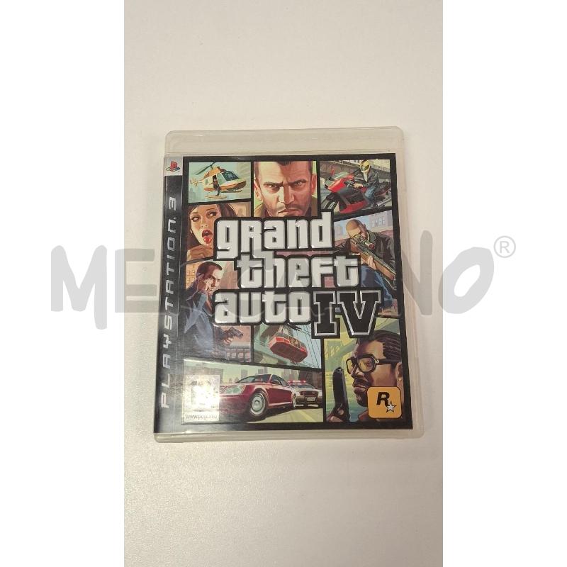 GAME PS3 GRAND THEFT AUTO IV | Mercatino dell'Usato Roma zona marconi 1