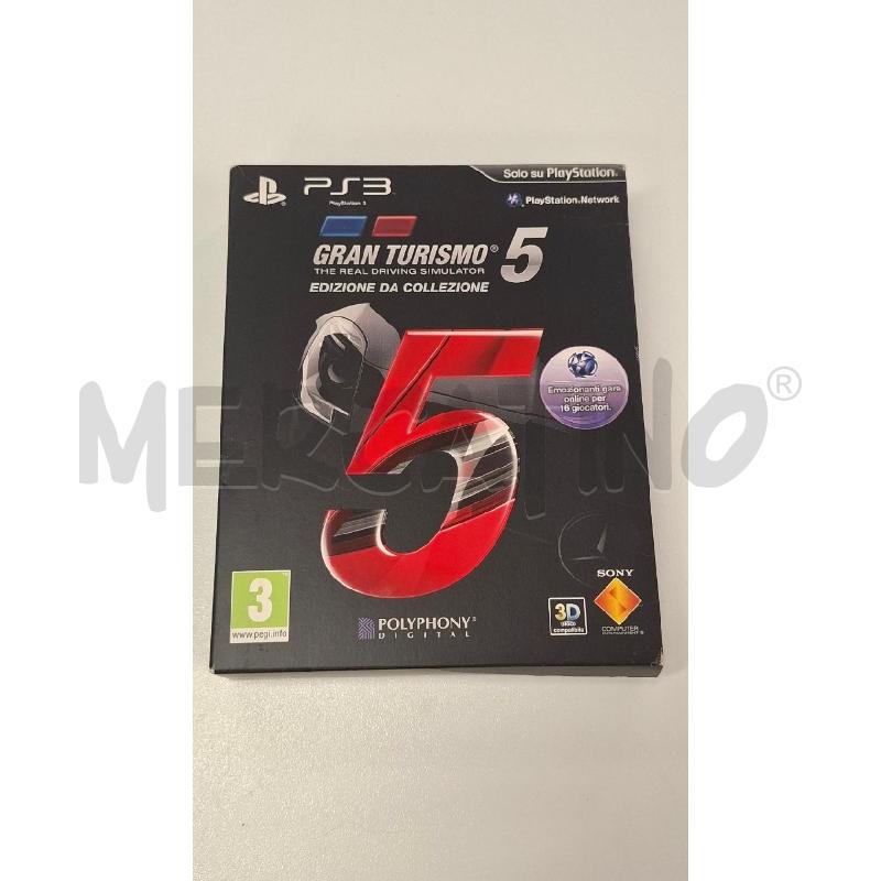 GAME PS3 GRAN TURISMO 5 EDIZIONE DA COLLEZIONE | Mercatino dell'Usato Roma zona marconi 1