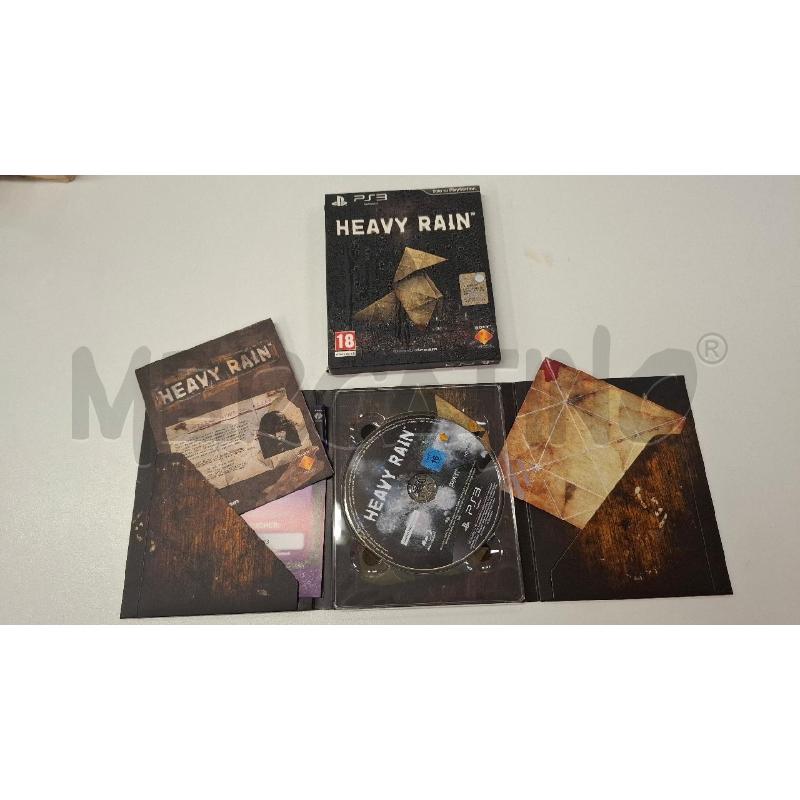 GAME PS3 HEAVY RAIN  | Mercatino dell'Usato Roma zona marconi 3