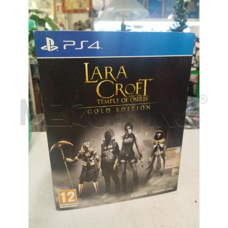 GAME PSA LARA CROFT AND THE TEMPLE OF OSIRIS GOLD EDIT | Mercatino dell'Usato Roma zona marconi 1