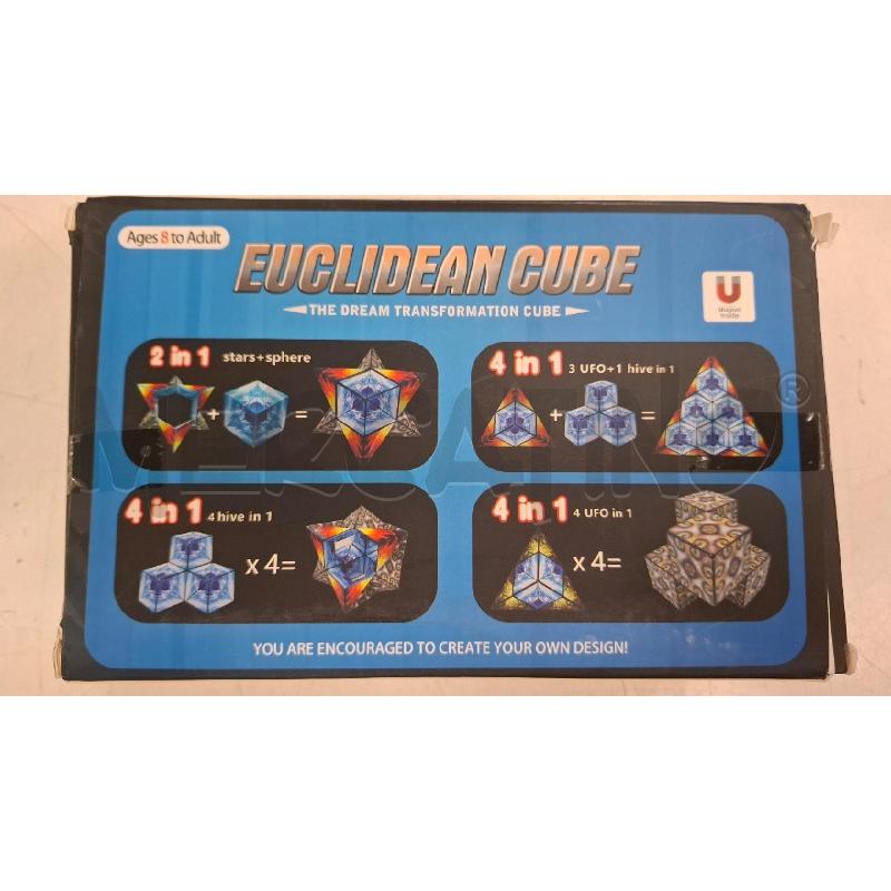 GIOCO ABILITA' EUCLIDEAN CUBE SCATOLA | Mercatino dell'Usato Roma zona marconi 2