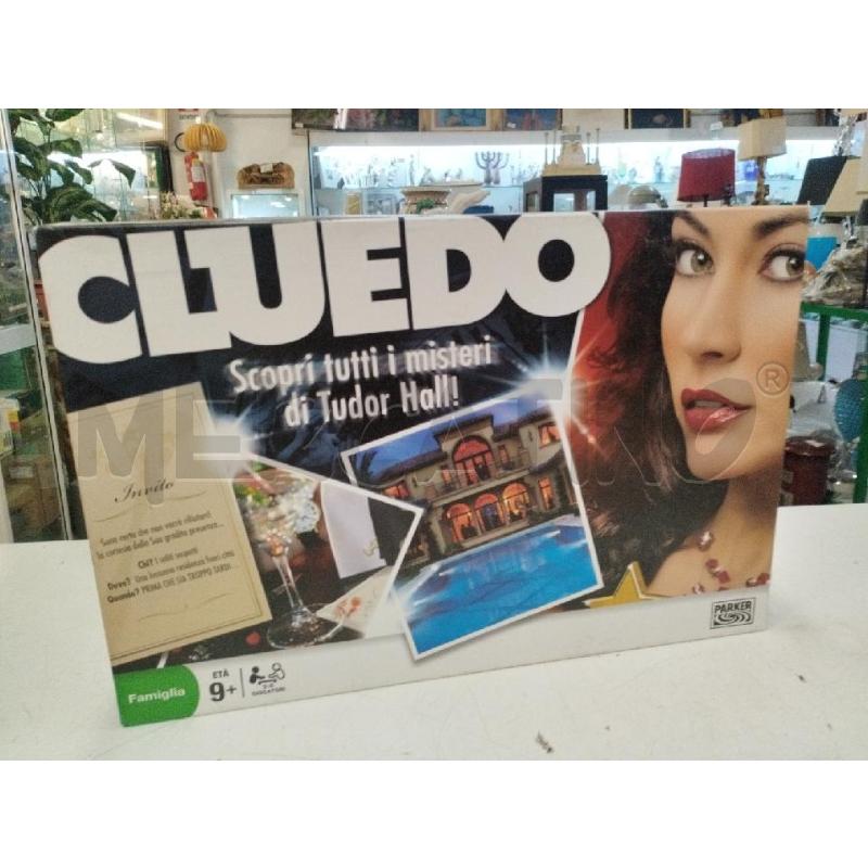 GIOCO CLUEDO TUDOR HALL PARKER | Mercatino dell'Usato Roma zona marconi 1