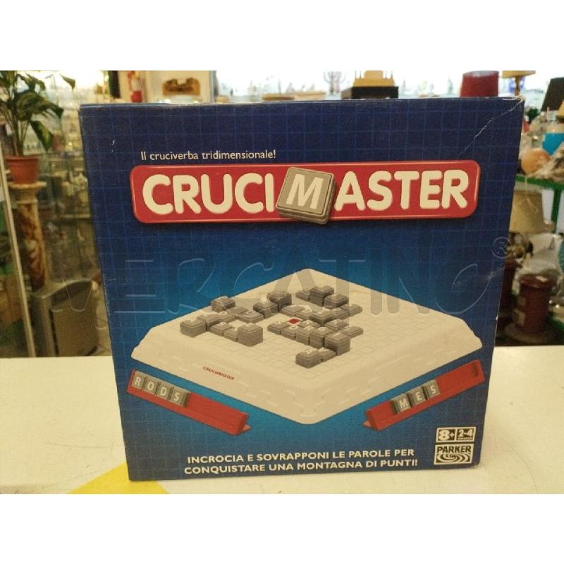 GIOCO CRUCIMASTER PARKER | Mercatino dell'Usato Roma zona marconi 1