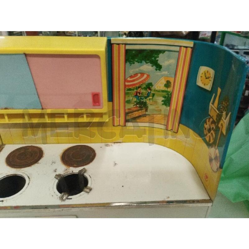GIOCO CUCINA VINTAGE DA RESTAURARE METALLO | Mercatino dell'Usato Roma zona marconi 3