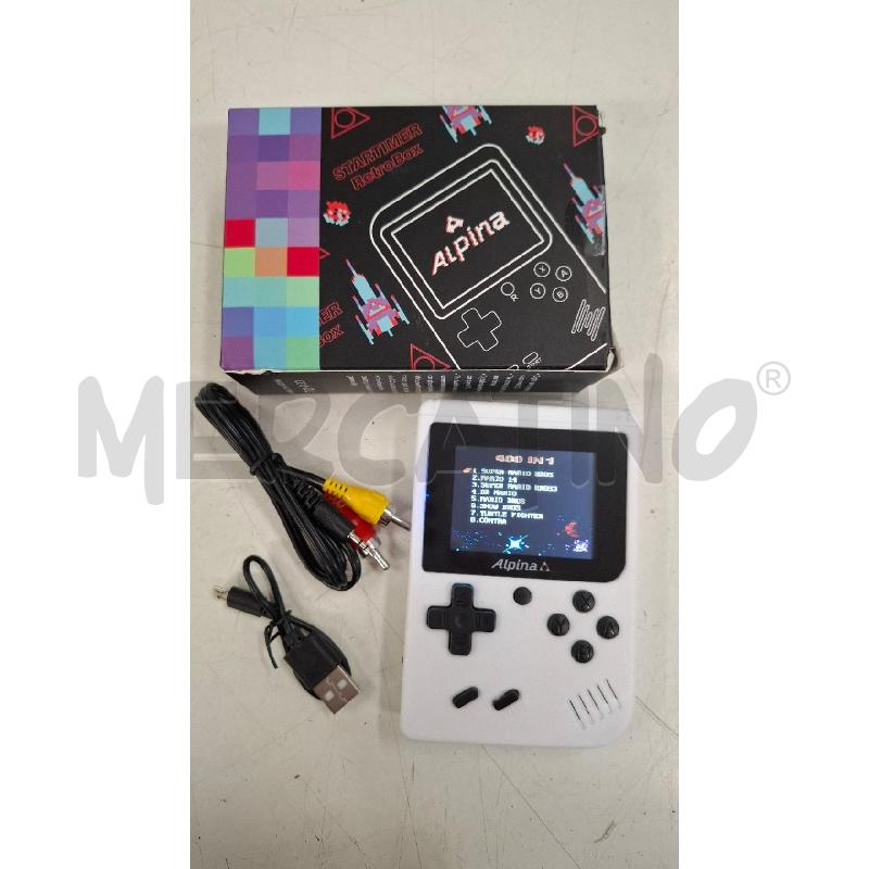 GIOCO GADGET ALPINA CONSOLLE PORTATILE 400 IN 1 | Mercatino dell'Usato Roma zona marconi 1