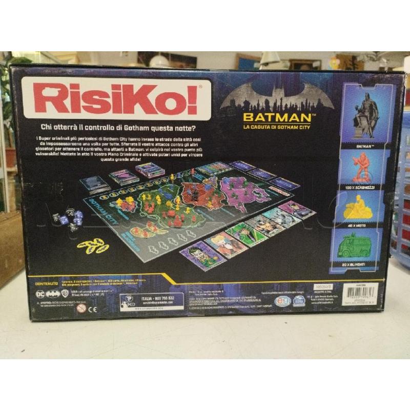 GIOCO RISIKO BATMAN LA CADUTA DI GOTHAM | Mercatino dell'Usato Roma zona marconi 2