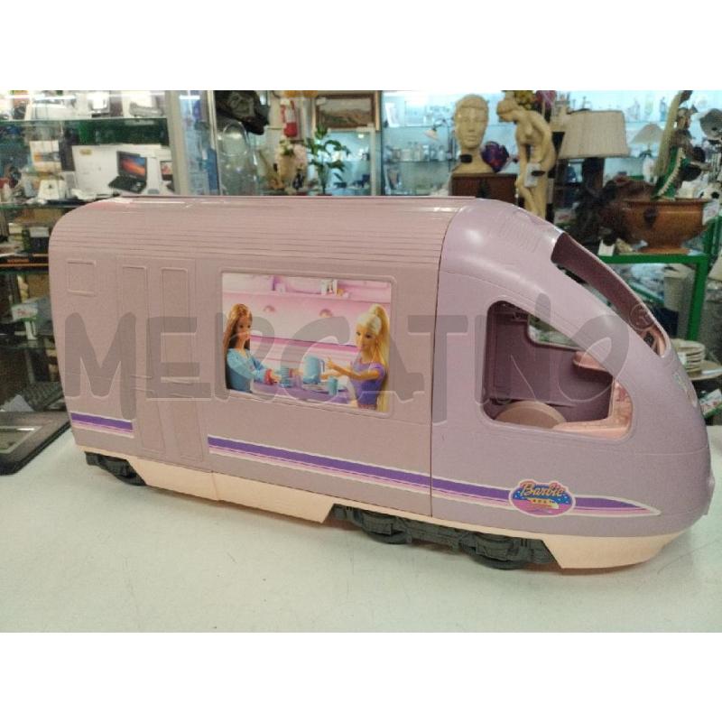 GIOCO TRENO BARBIE CON ACCESSORI | Mercatino dell'Usato Roma zona marconi 1