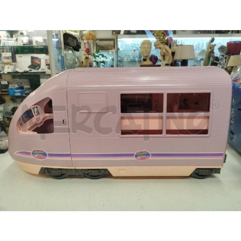 GIOCO TRENO BARBIE CON ACCESSORI | Mercatino dell'Usato Roma zona marconi 3