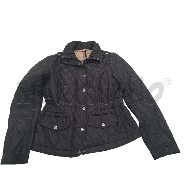 GIUBBINO D BURBERRY NERO INTERNO BEIGE | Mercatino dell'Usato Roma zona marconi 1