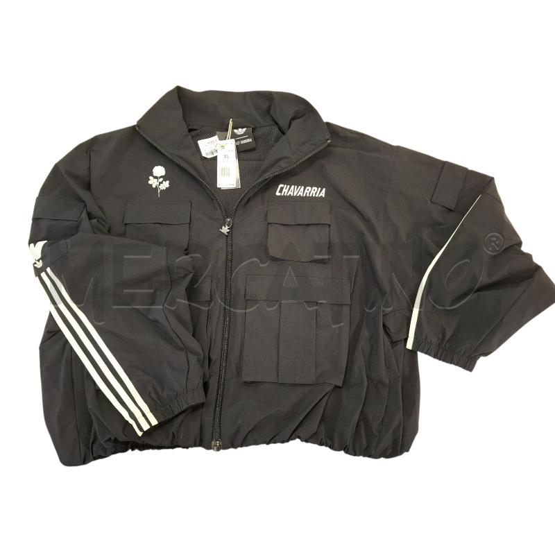 GIUBBINO U ADIDAS CHAVARRIA NERO | Mercatino dell'Usato Roma zona marconi 1
