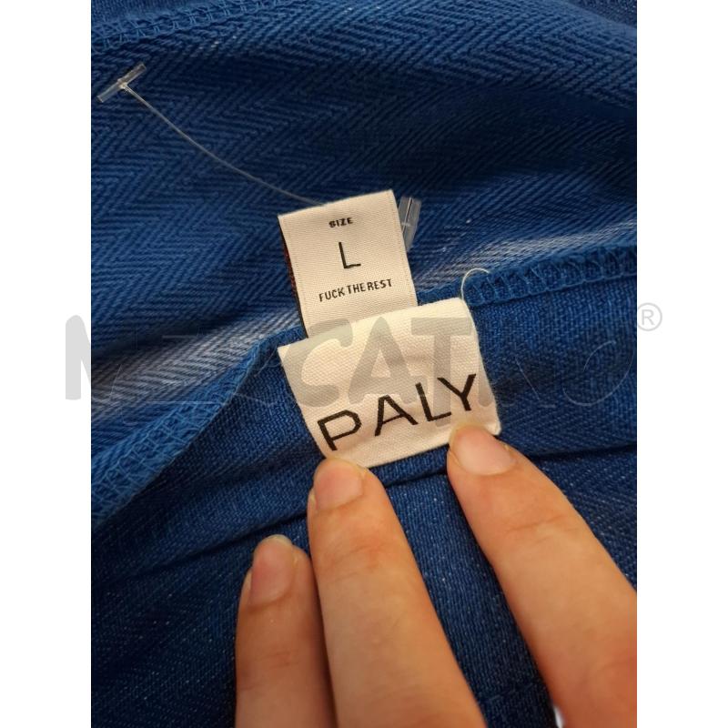 GIUBBINO U PALY DENIM SCRITTE TOPPA | Mercatino dell'Usato Roma zona marconi 5
