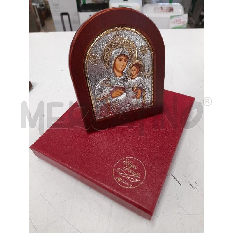 ICONA MADONNA BIZANTINA C/BAMBINO | Mercatino dell'Usato Roma zona marconi 1