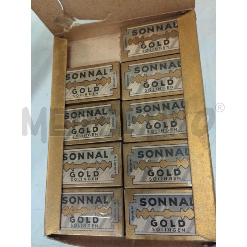 LAMETTE VECCHIE SONNAL GOLD 9PZ | Mercatino dell'Usato Roma zona marconi 2