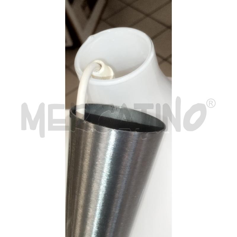 LAMPADARIO VETRO BIANCO IKEA | Mercatino dell'Usato Roma zona marconi 4