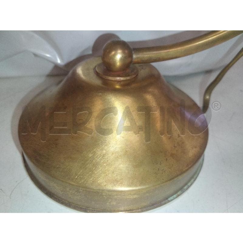 LAMPADA DA TAV OTTONATA CRISTALLI | Mercatino dell'Usato Roma zona marconi 4