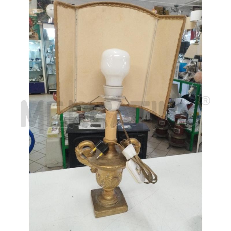 LAMPADA IN STILE ORO VENT/VERDE/ORO DA RESTAUR | Mercatino dell'Usato Roma zona marconi 3
