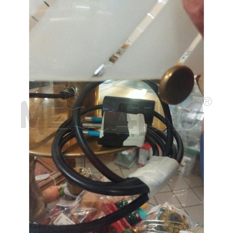 LAMPADA OTTONATA A FUNGO GRANDE VETRO T/MURANO | Mercatino dell'Usato Roma zona marconi 3