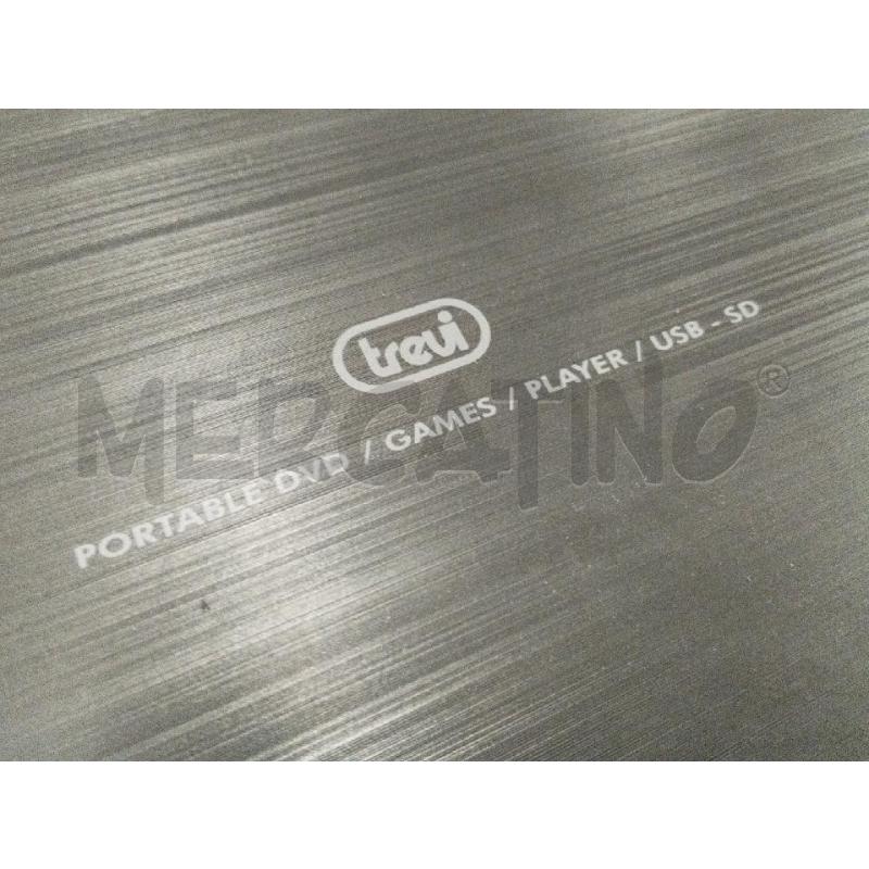 LETTORE DVD PORTATILE 9'' TREVI | Mercatino dell'Usato Roma zona marconi 4
