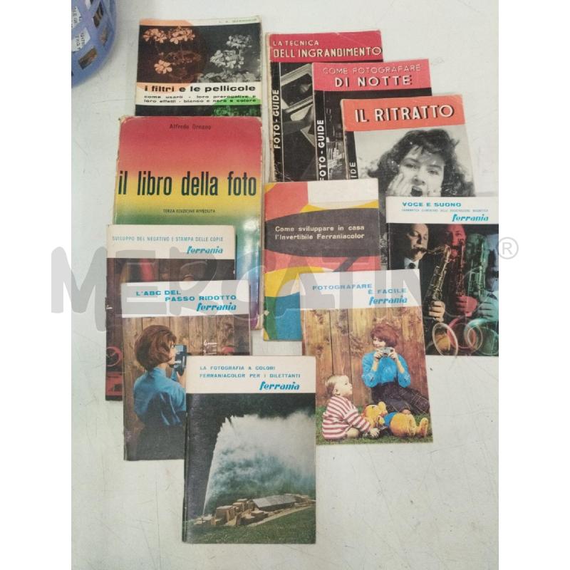 LIBRETTI FOTOGRAFIA VINTAGE DA COLLEZ | Mercatino dell'Usato Roma zona marconi 1