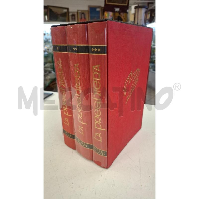LIBRO LA PREGHIERA OPERA COMPLETA IN 3 VOLUMI | Mercatino dell'Usato Roma zona marconi 1