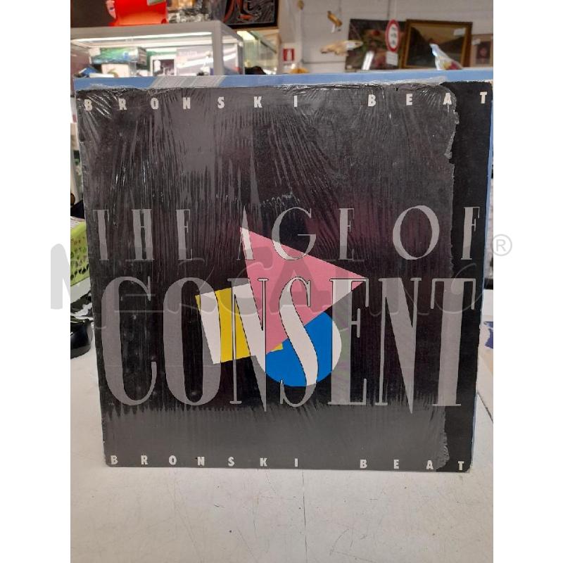 LP BRONSKI BEAT THE AGE OF CONSENT | Mercatino dell'Usato Roma zona marconi 1