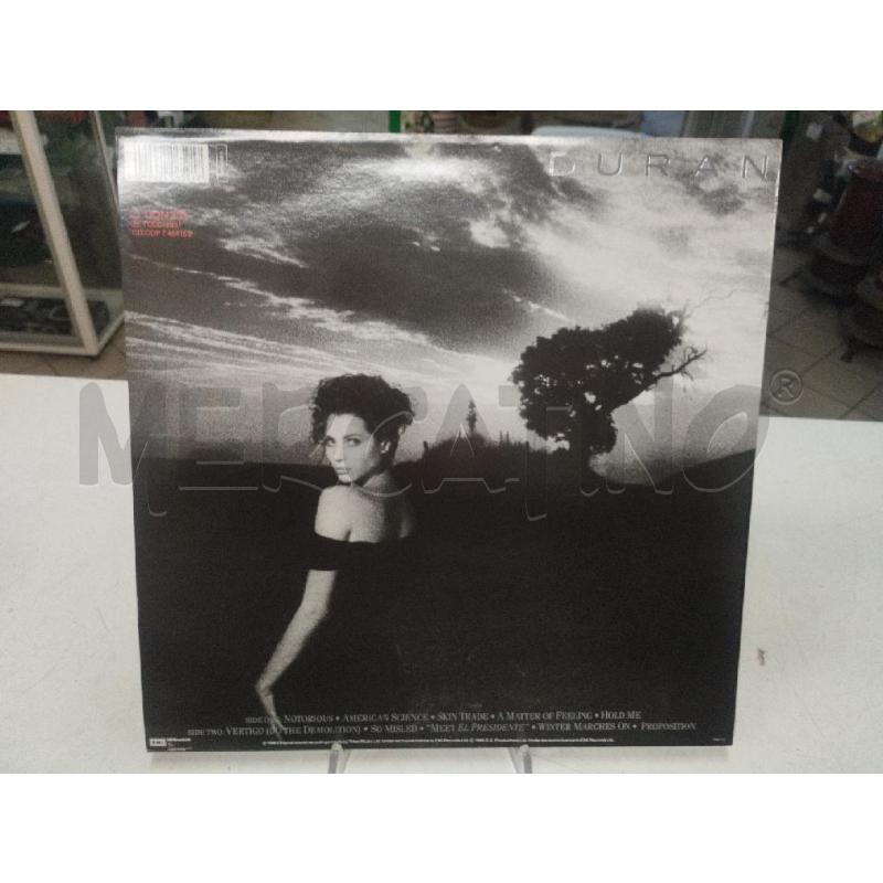 LP DURAN DURAN NOTORIOUS | Mercatino dell'Usato Roma zona marconi 2