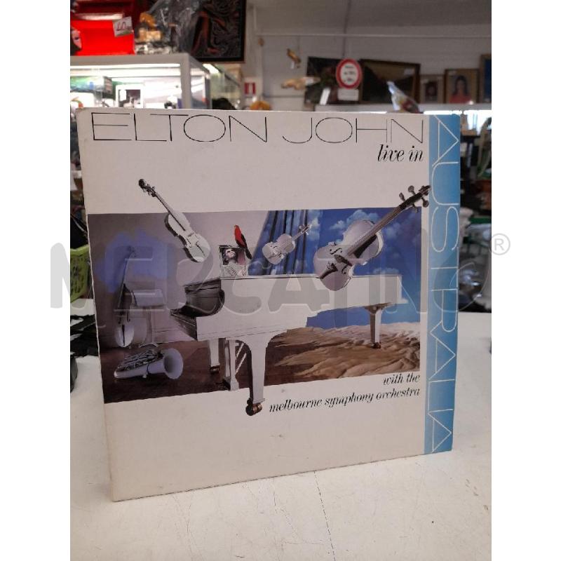 LP ELTON JOHN LIVE IN AUSTRALIA | Mercatino dell'Usato Roma zona marconi 1