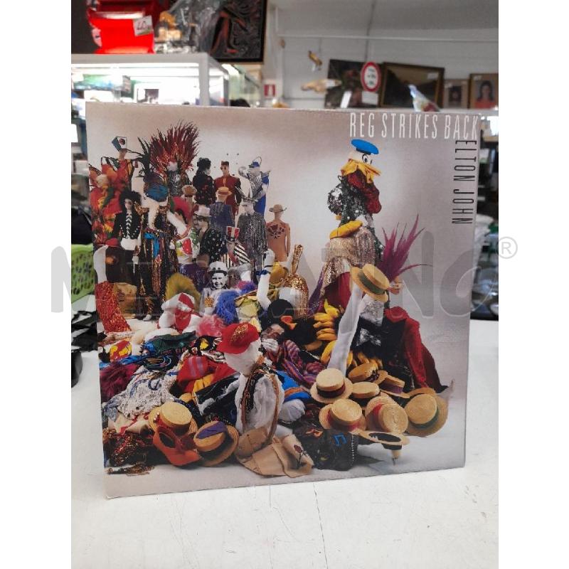 LP ELTON JOHN REG STRIKES BACK | Mercatino dell'Usato Roma zona marconi 1