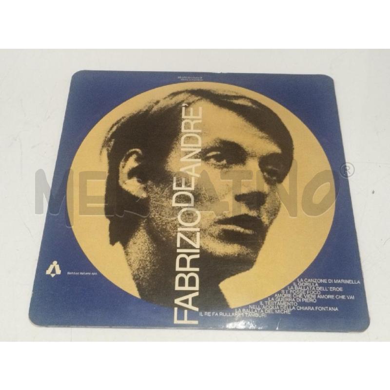 LP FABRIZIO DE ANDRE' VOL 3 | Mercatino dell'Usato Roma zona marconi 2