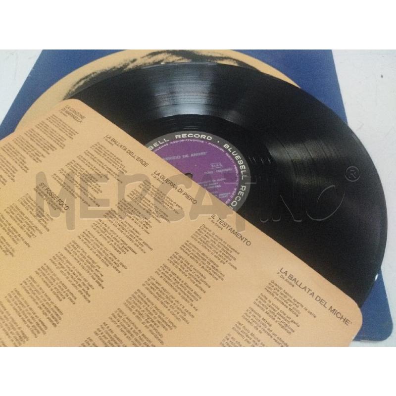 LP FABRIZIO DE ANDRE' VOL 3 | Mercatino dell'Usato Roma zona marconi 3