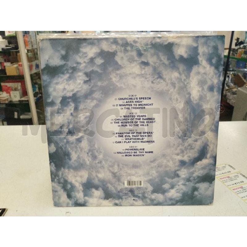 LP IRON MAIDEN PICTURE DISC SOMEWERE BACK IN TIME | Mercatino dell'Usato Roma zona marconi 2