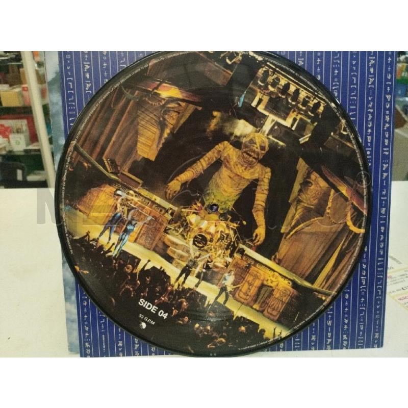 LP IRON MAIDEN PICTURE DISC SOMEWERE BACK IN TIME | Mercatino dell'Usato Roma zona marconi 3