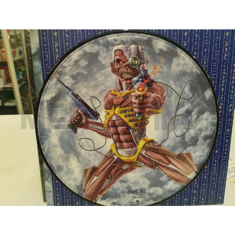 LP IRON MAIDEN PICTURE DISC SOMEWERE BACK IN TIME | Mercatino dell'Usato Roma zona marconi 4