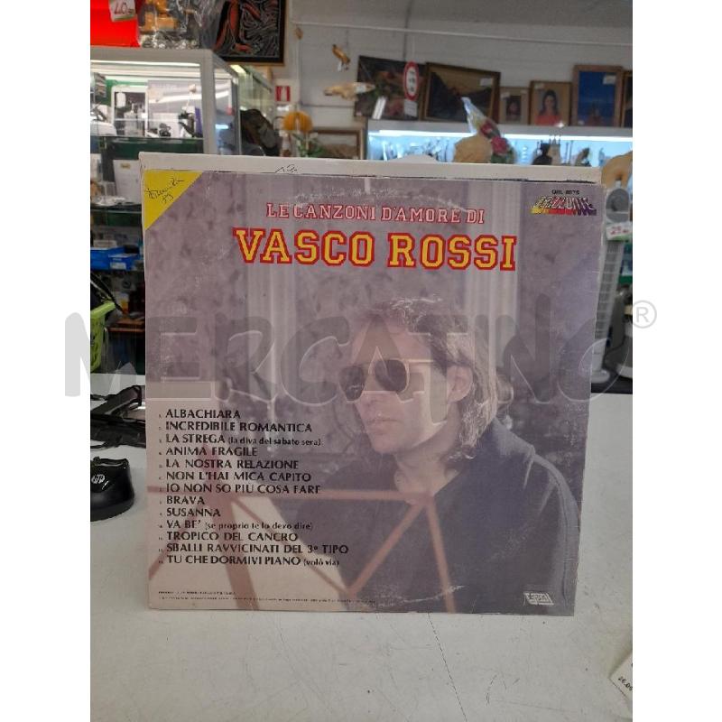 LP LE CANZONI D'AMORE DI VASCO ROSSI | Mercatino dell'Usato Roma zona marconi 2