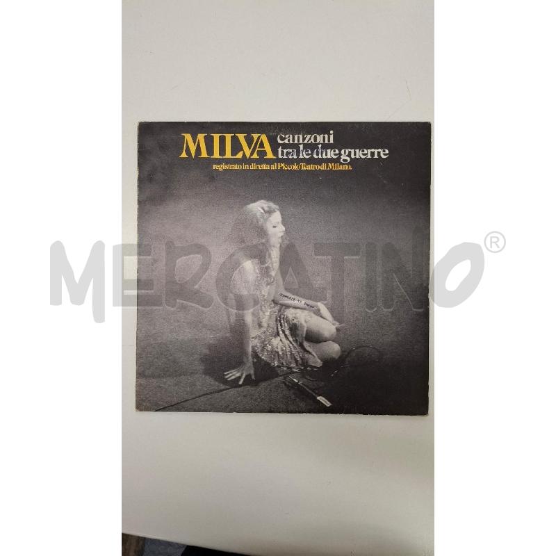 LP MILVA CANZONI TRA LE DUE GUERRE | Mercatino dell'Usato Roma zona marconi 1