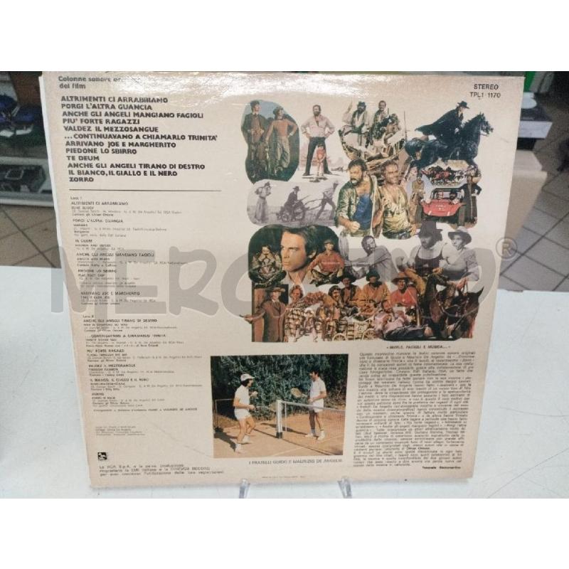 LP SBERLE FAGIOLI E MUSICA G.M.DE ANGELIS | Mercatino dell'Usato Roma zona marconi 2