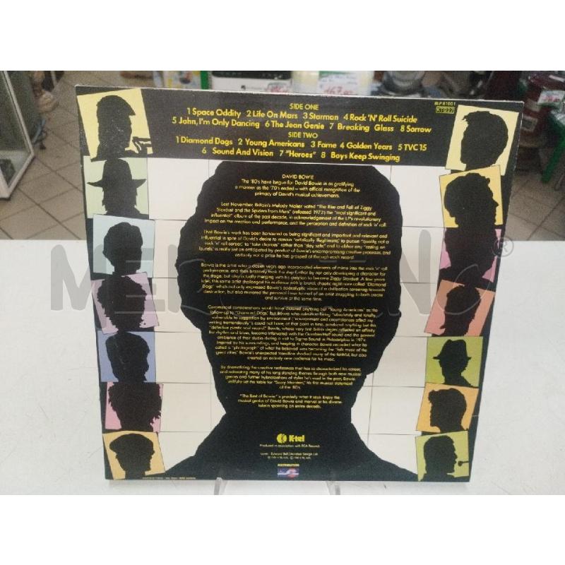 LP THE BEST OF BOWIE | Mercatino dell'Usato Roma zona marconi 2