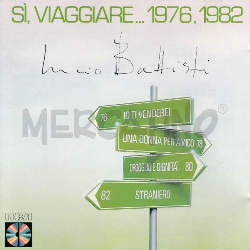 LUCIO BATTISTI - SI, VIAGGIARE... 1976, 1982 | Mercatino dell'Usato Roma zona marconi 1